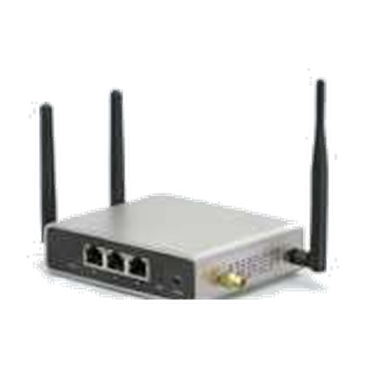 An industrial gateway with an additional radio connector